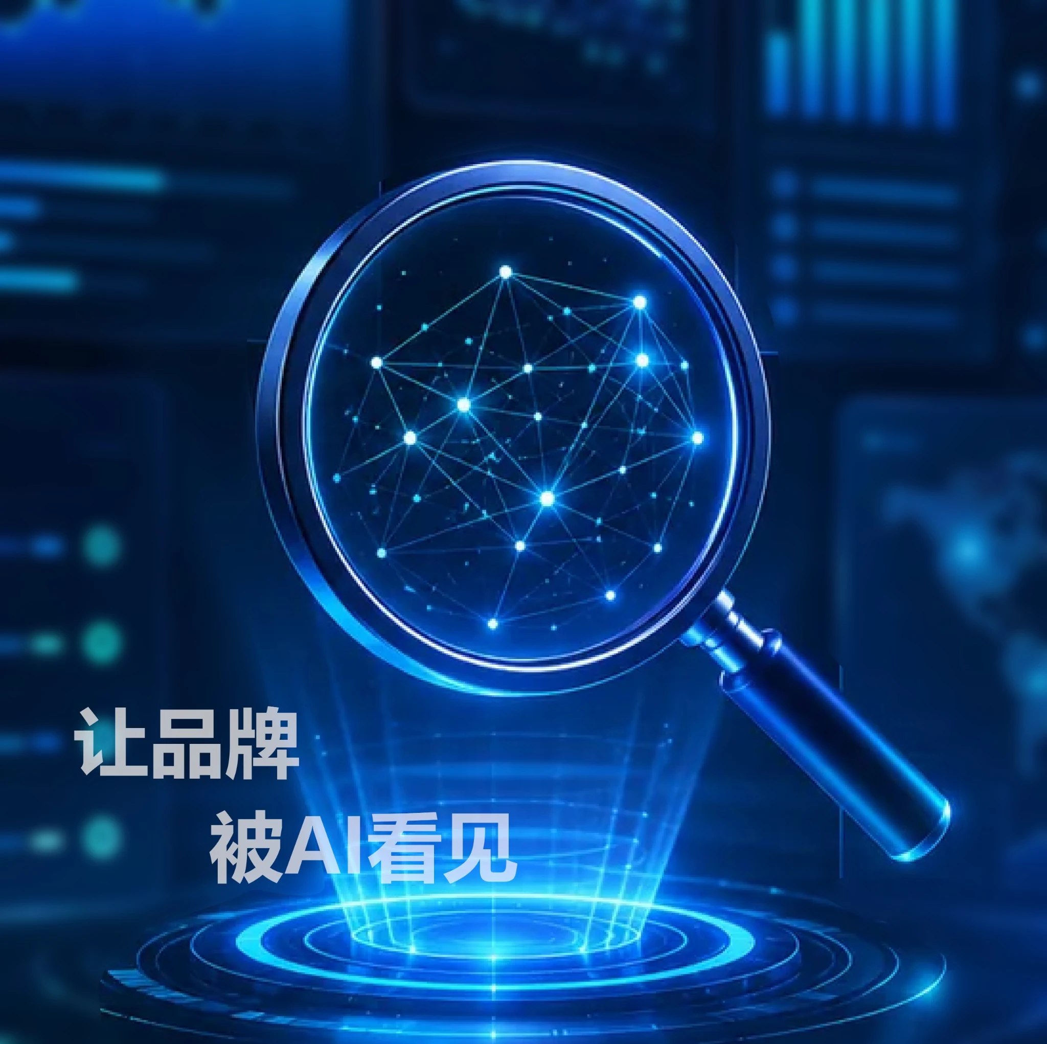 AI可见度调查示意图